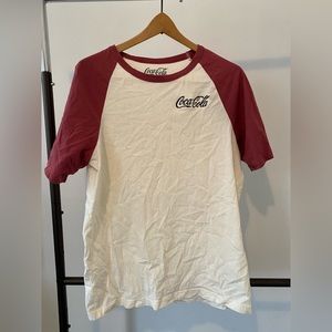 Coca-Cola Mens Baseball Shirt